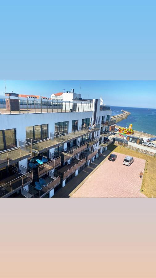 Apartament Z Widokiem Na Morze Ujście-Darłowskie Eksteriør billede
