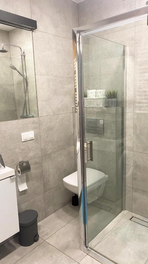 Apartament Z Widokiem Na Morze Ujście-Darłowskie Eksteriør billede