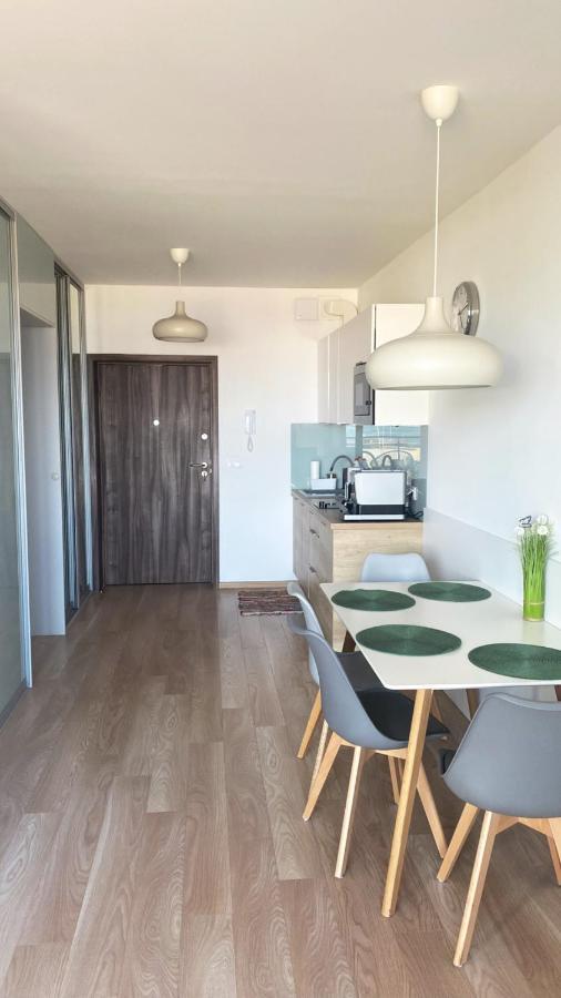 Apartament Z Widokiem Na Morze Ujście-Darłowskie Eksteriør billede